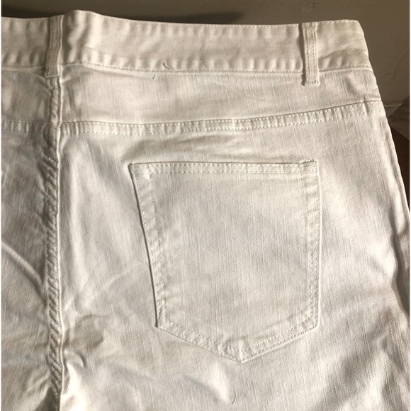 NWT Fashion Nova Men Terrence Skinny jeans - White Size 42 - Picture 7 of 9